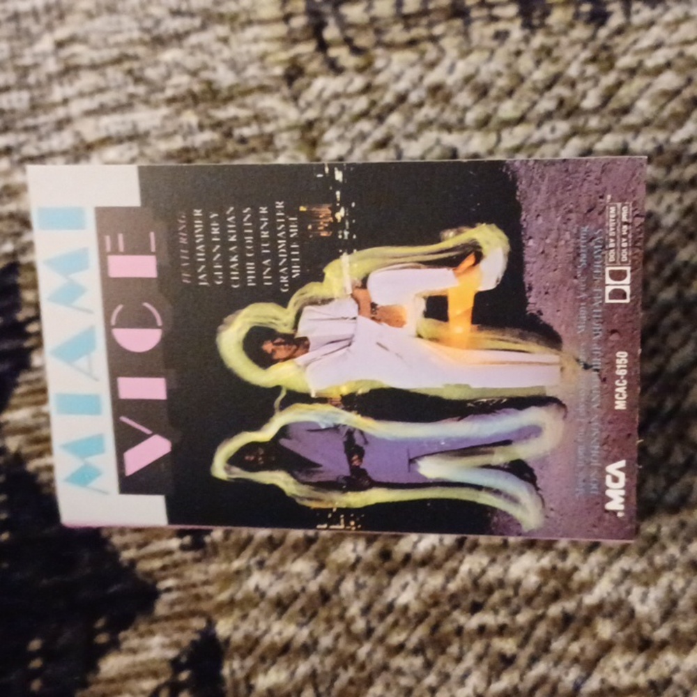 4/$30 Miami Vice Soundtrack - Cassette Tape
